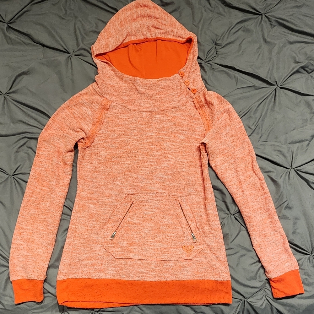 Women's Roxy Cowl Neck hoodie (thin fabric)